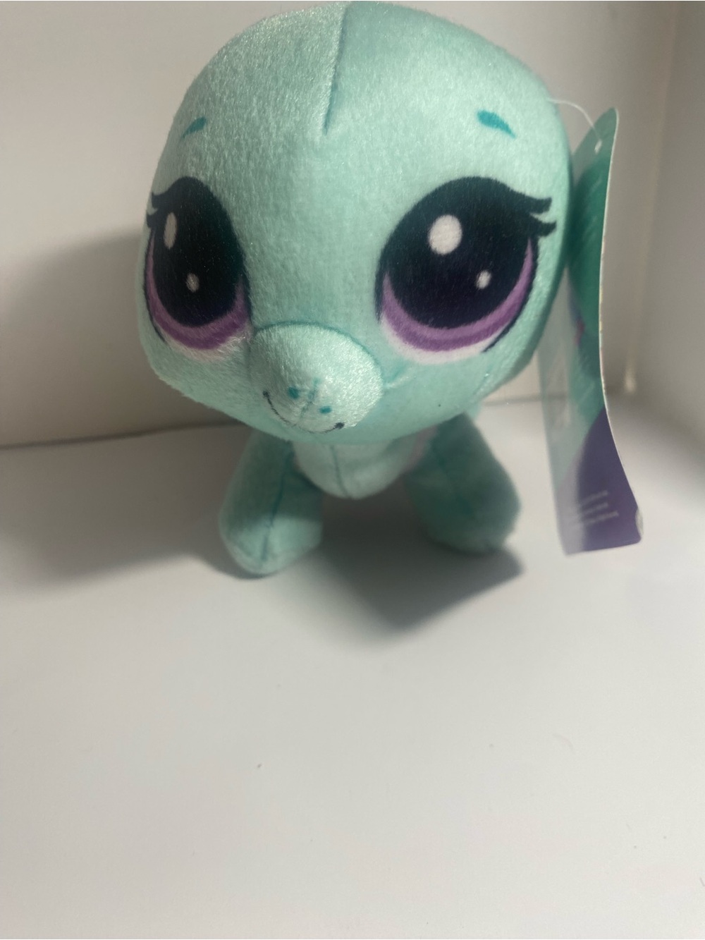 Littlest Pet Shop Mint Green Plush Turtle